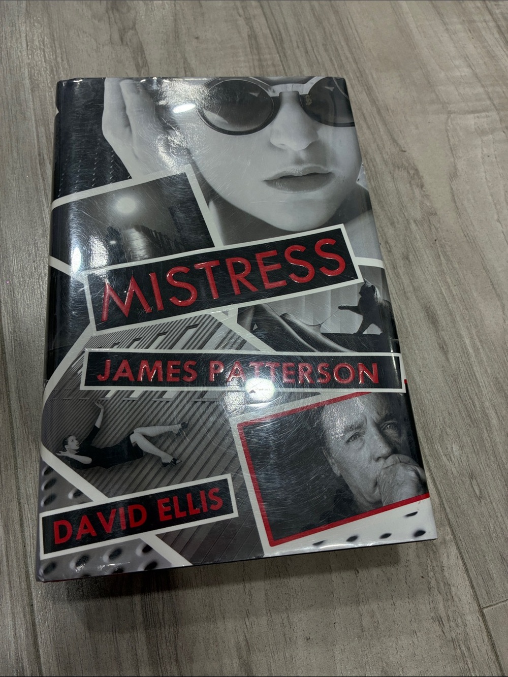 Mistress by James Patterson & David Ellis - Black, White & Red Hardcover
